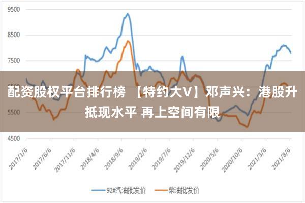 配资股权平台排行榜 【特约大V】邓声兴：港股升抵现水平 再上空间有限