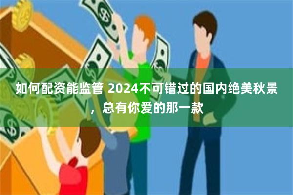 如何配资能监管 2024不可错过的国内绝美秋景，总有你爱的那一款