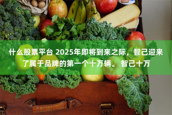 什么股票平台 2025年即将到来之际，智己迎来了属于品牌的第一个十万辆。 智己十万