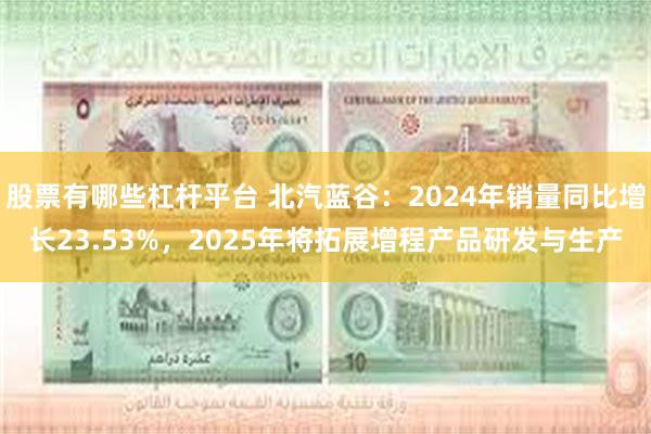 股票有哪些杠杆平台 北汽蓝谷：2024年销量同比增长23.53%，2025年将拓展增程产品研发与生产